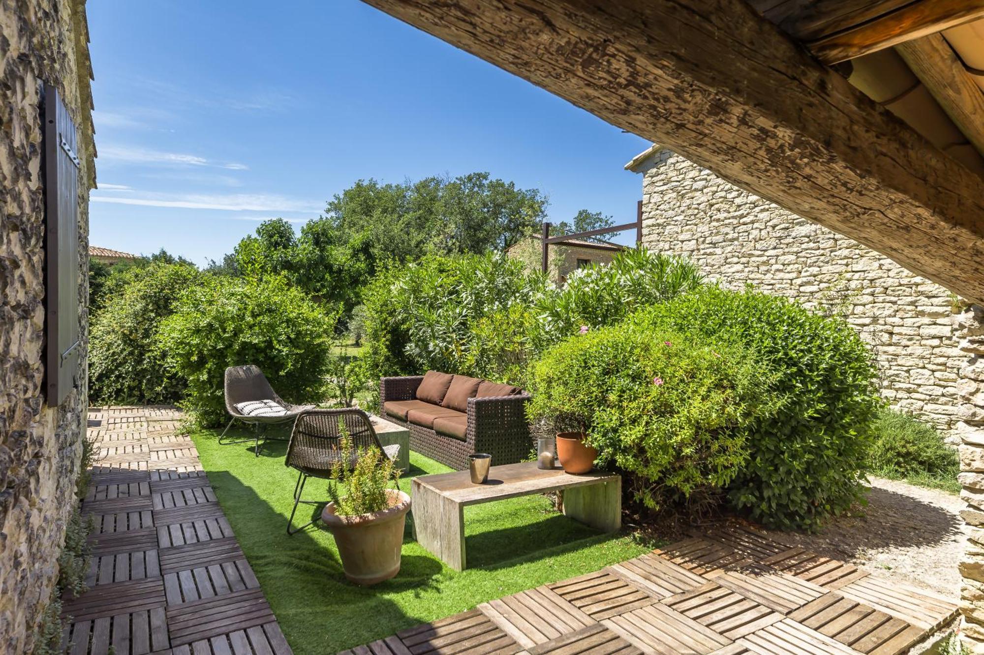Mas Orea Gordes Exterior foto